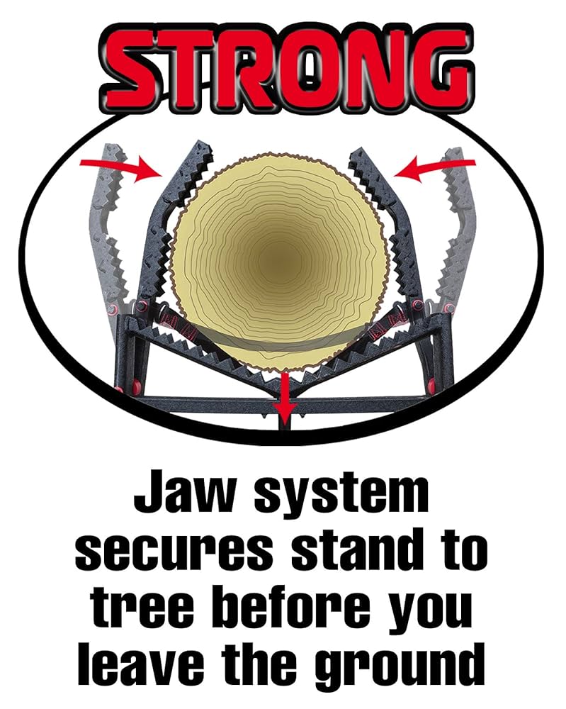 Amazon.com : PRIMAL Treestands 22 Foot Mac Daddy Xtra Wide